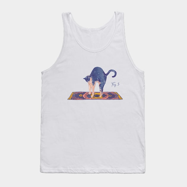 Cat Stretch Tank Top by Nano Février